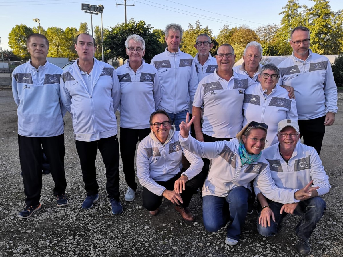 Equipe As lors de la 1ère rencontre saison 2025/2026